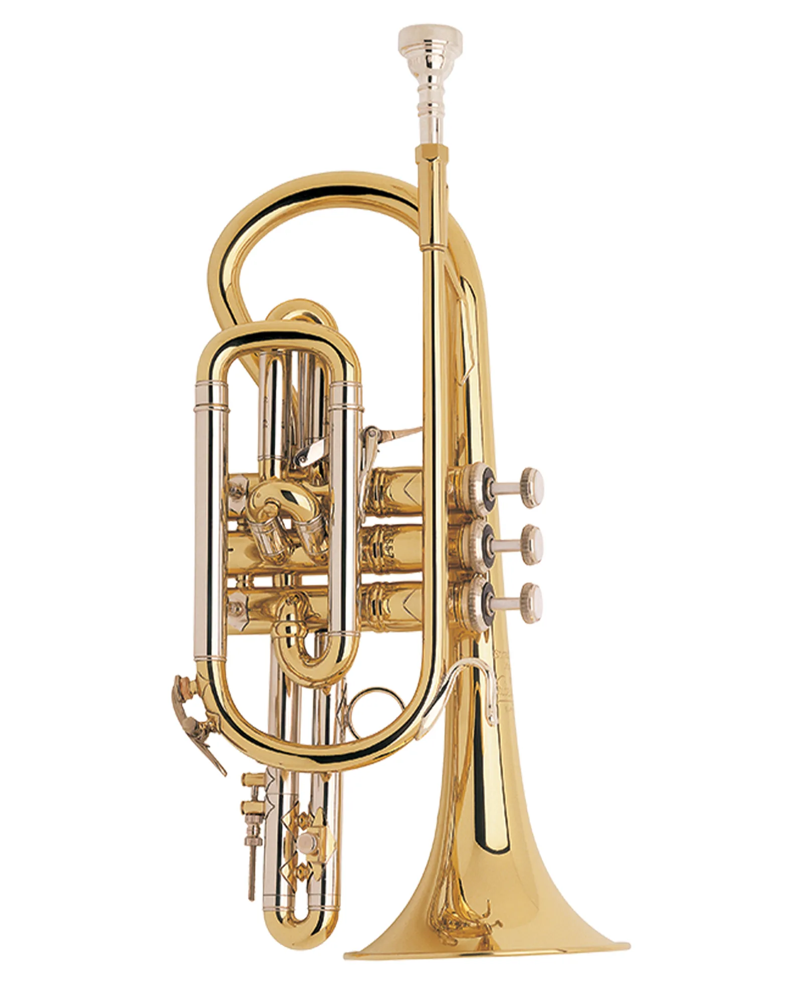 Bach 184ML Bach Stradivarius Cornet in Bb 184ML Shepherd's Crook - Image 1