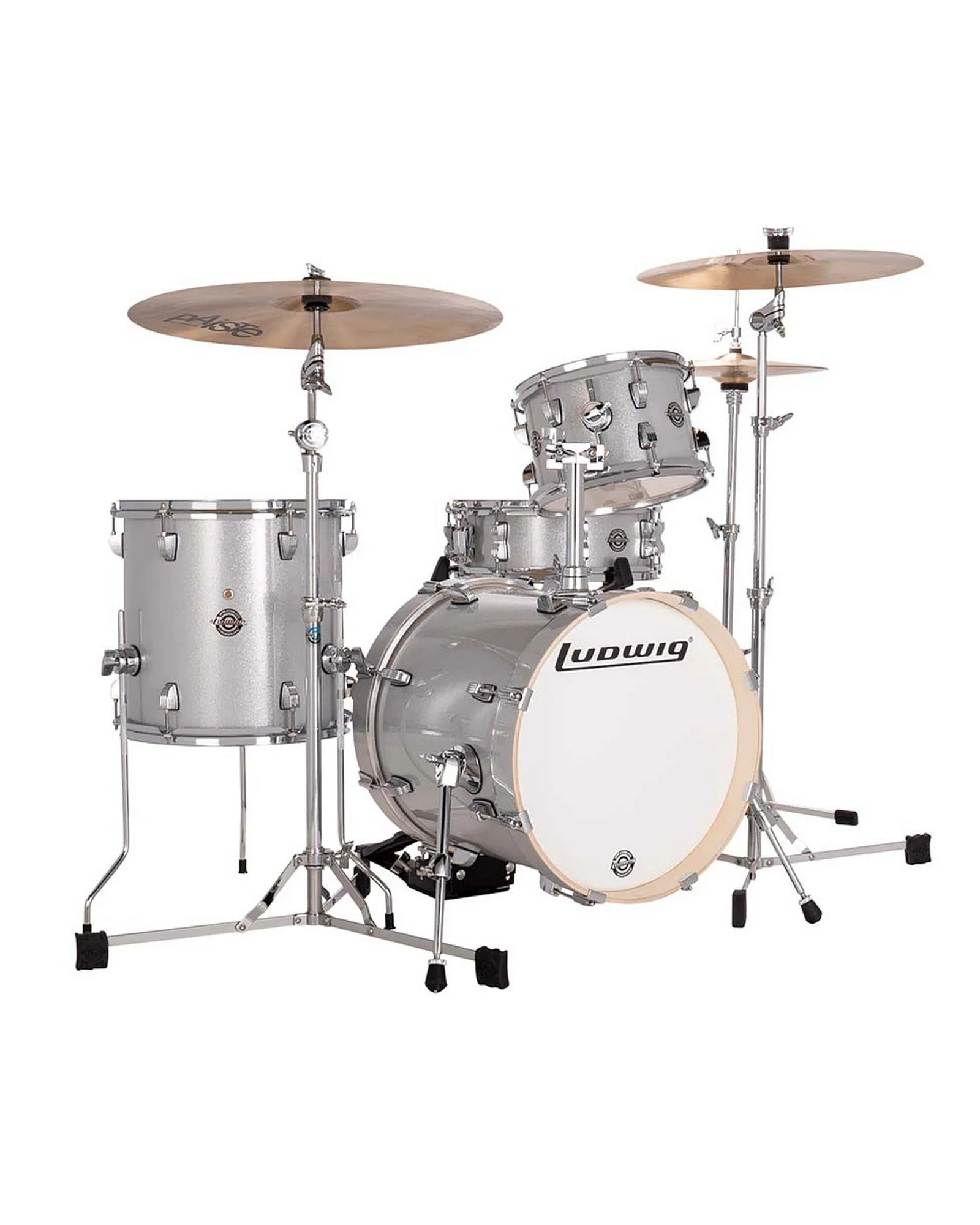 Breakbeats Silver Sparkle Ludwig Breakbeats LC2797 - Image 1
