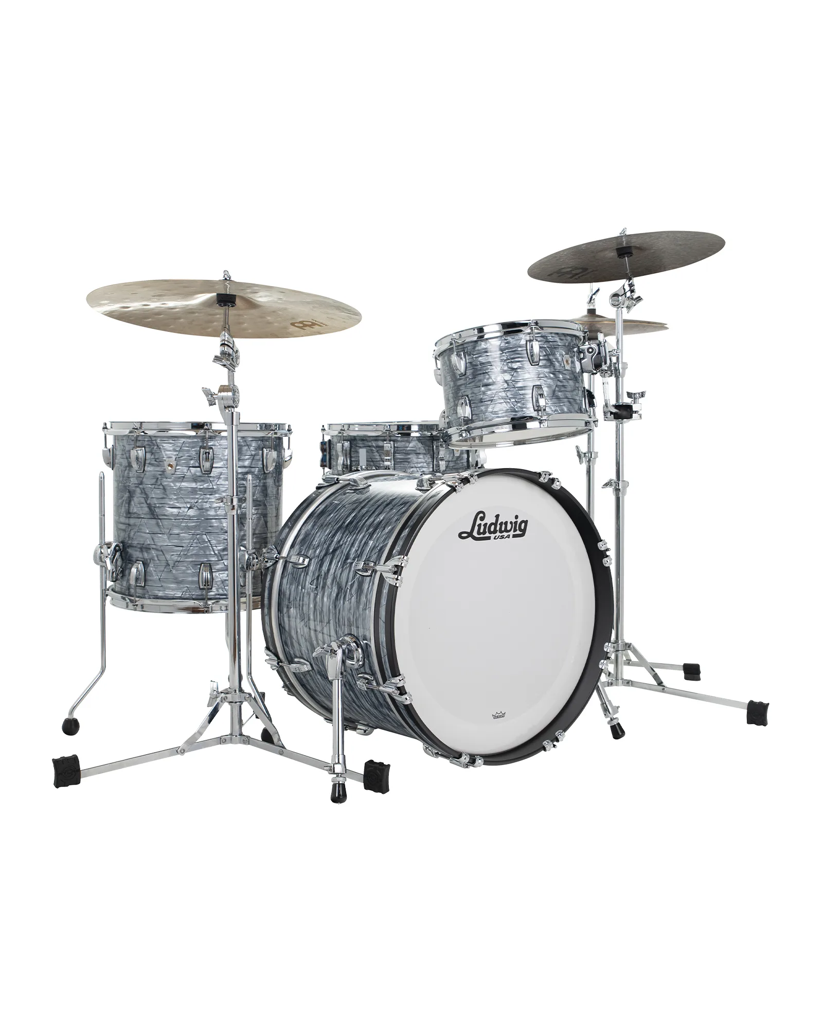 Classic Oak Downbeat Sky Blue Pearl L7340AX52_A Ludwig Classic Oak L7340AX52 - Image 1