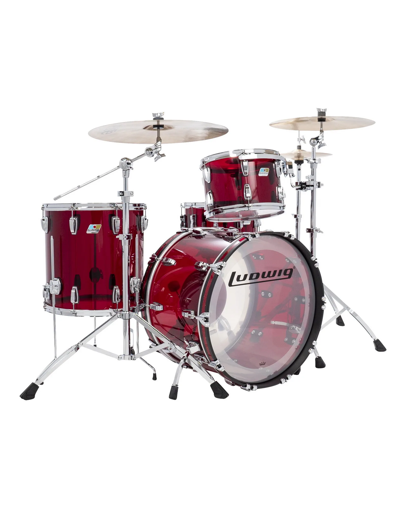 L94233LX48WC_Ludwig_Vistalite_Red_Fab_A.PSD Ludwig Vistalite L94233LX48WC - Image 1
