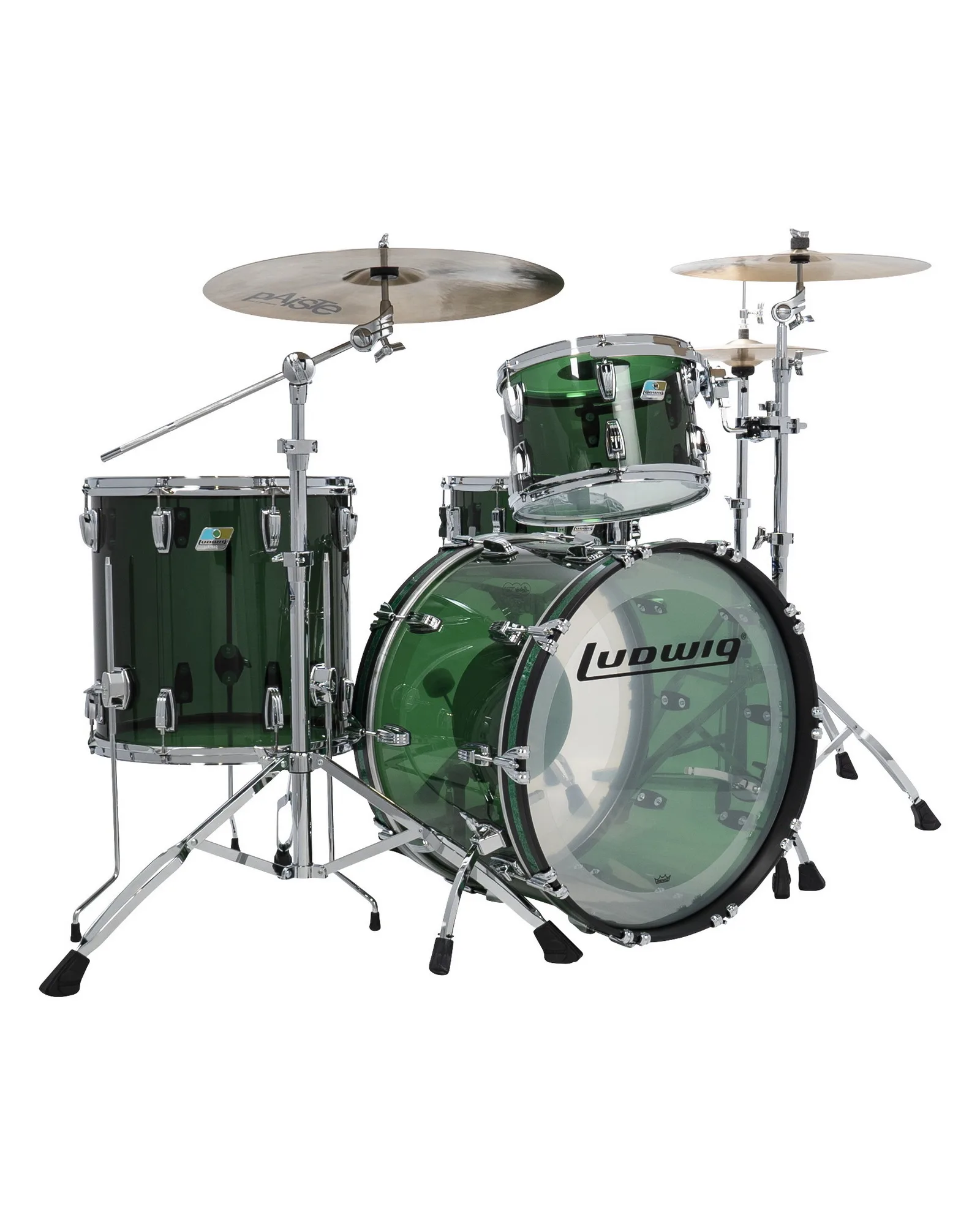 L94233LX49WC_Ludwig_Vistalite_Green_Fab_A.PSD Ludwig Vistalite L94233LX49WC - Image 1
