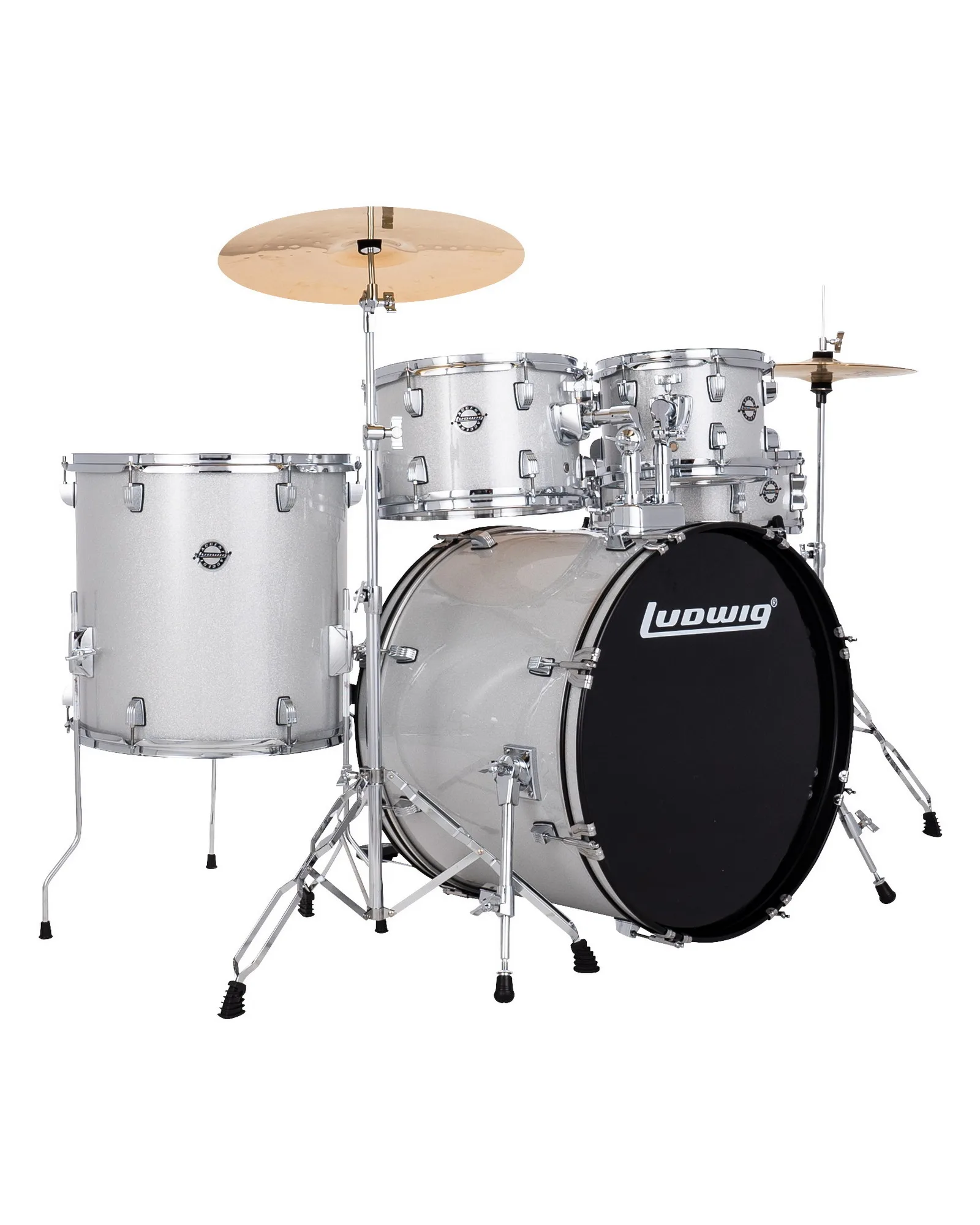 LC19515_Ludwig Accent Drive White Sparkle_A Ludwig Accent LC19515 - Image 1