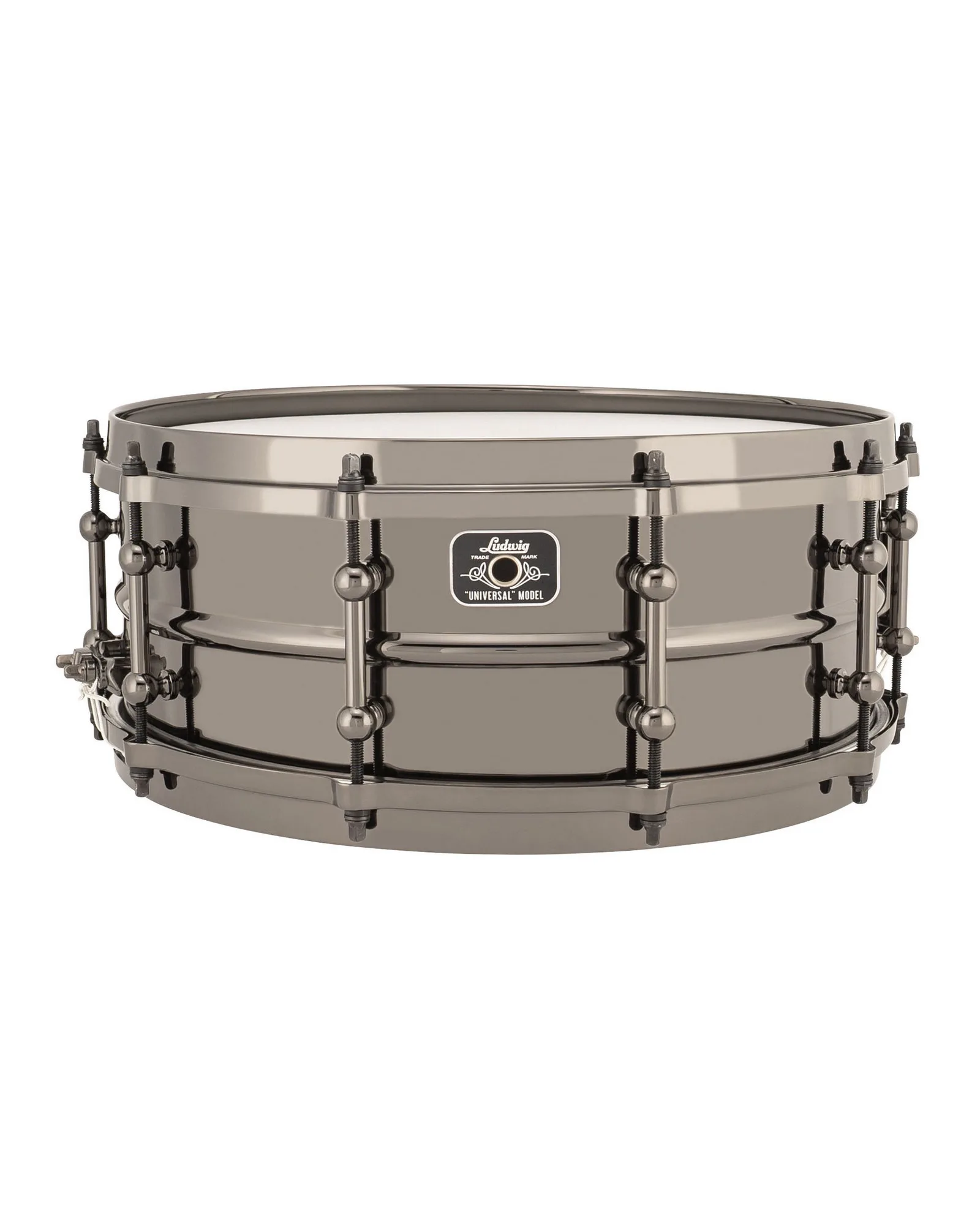 LU5514_Ludwig_Universal_5.5x14 Snare Drum_Brass_A.psd Ludwig Snare Drum LU5514 Universal - Image 1