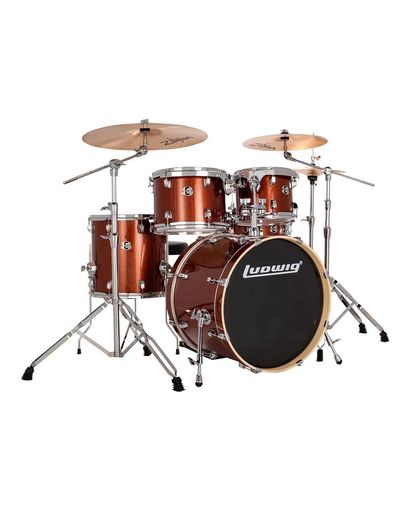 le520024-ludwig-evolution-copper-downbeat-a Ludwig Evolution LE520024 - Image 1