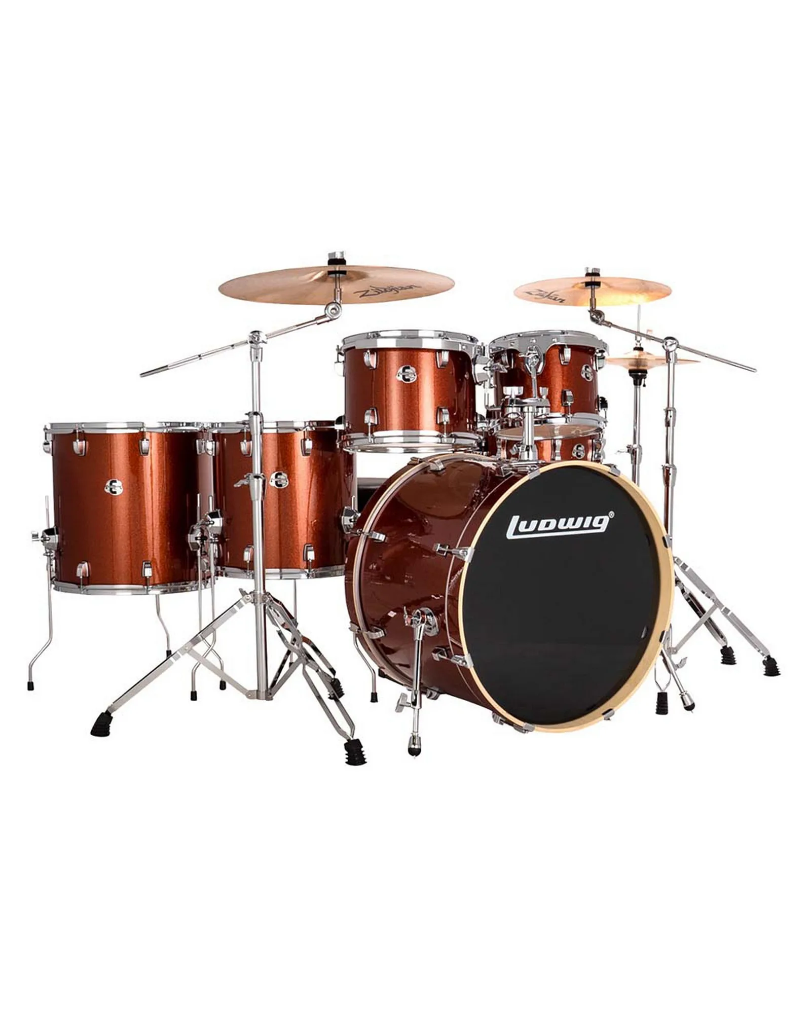le622024-ludwig-evolution-copper-6_piece-a Ludwig Evolution LE622024 - Image 1