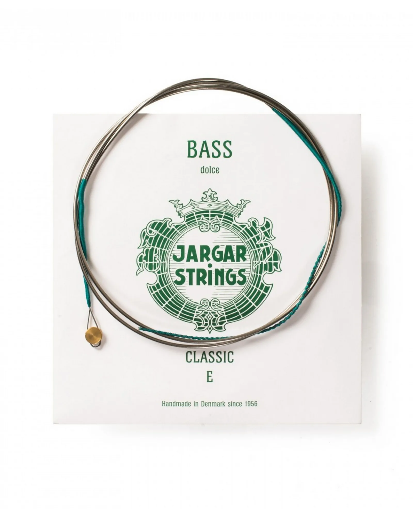 DOUBLE BASS STRING, CLASSIC E, GREEN BALL SINGLE Jargar Strings Double Bass String, Classic E, Green Ball Single - Image 1