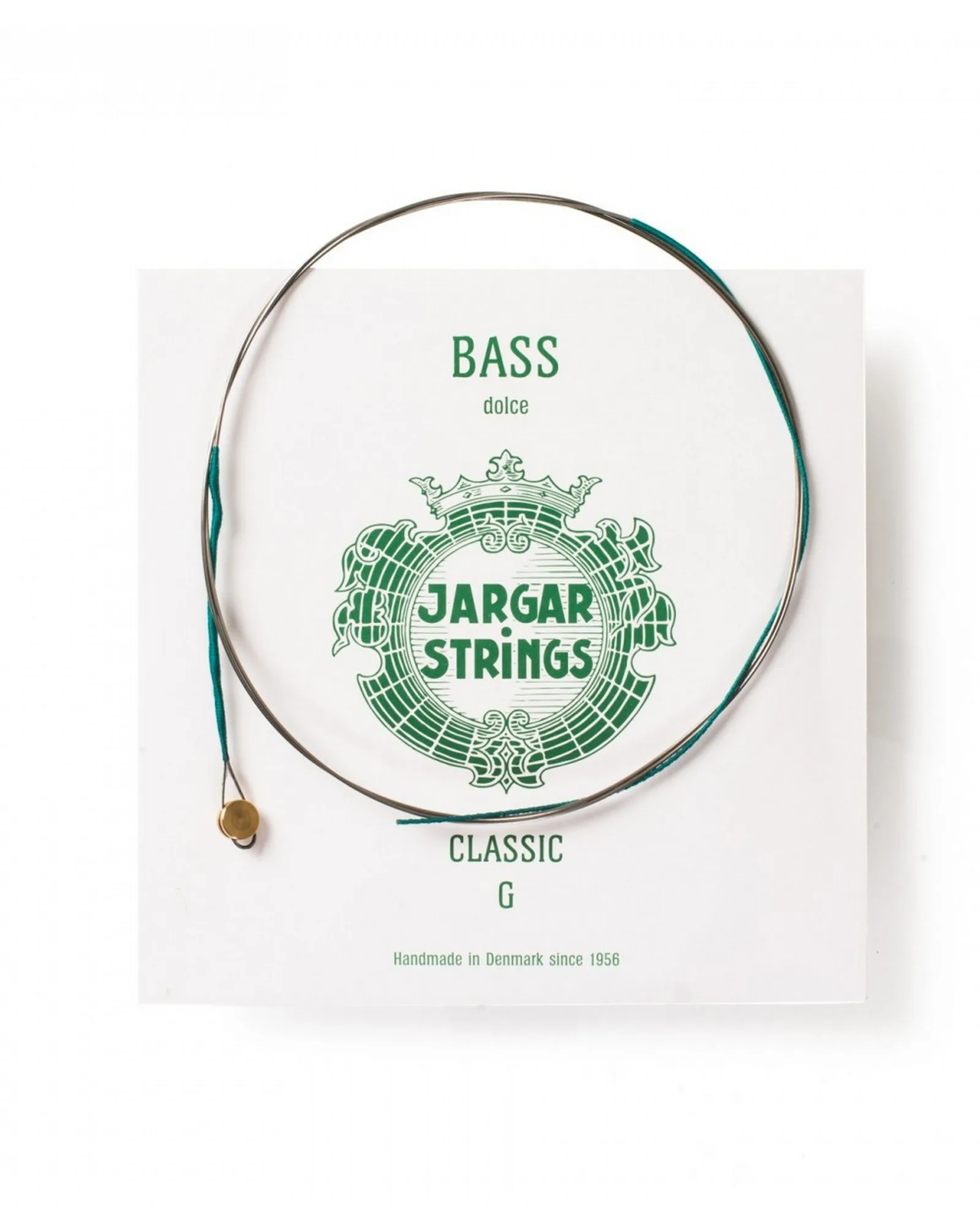 DOUBLE BASS STRING, CLASSIC G, GREEN BALL SINGLE Jargar Strings Double Bass String, Classic G, Green Ball Single - Image 1