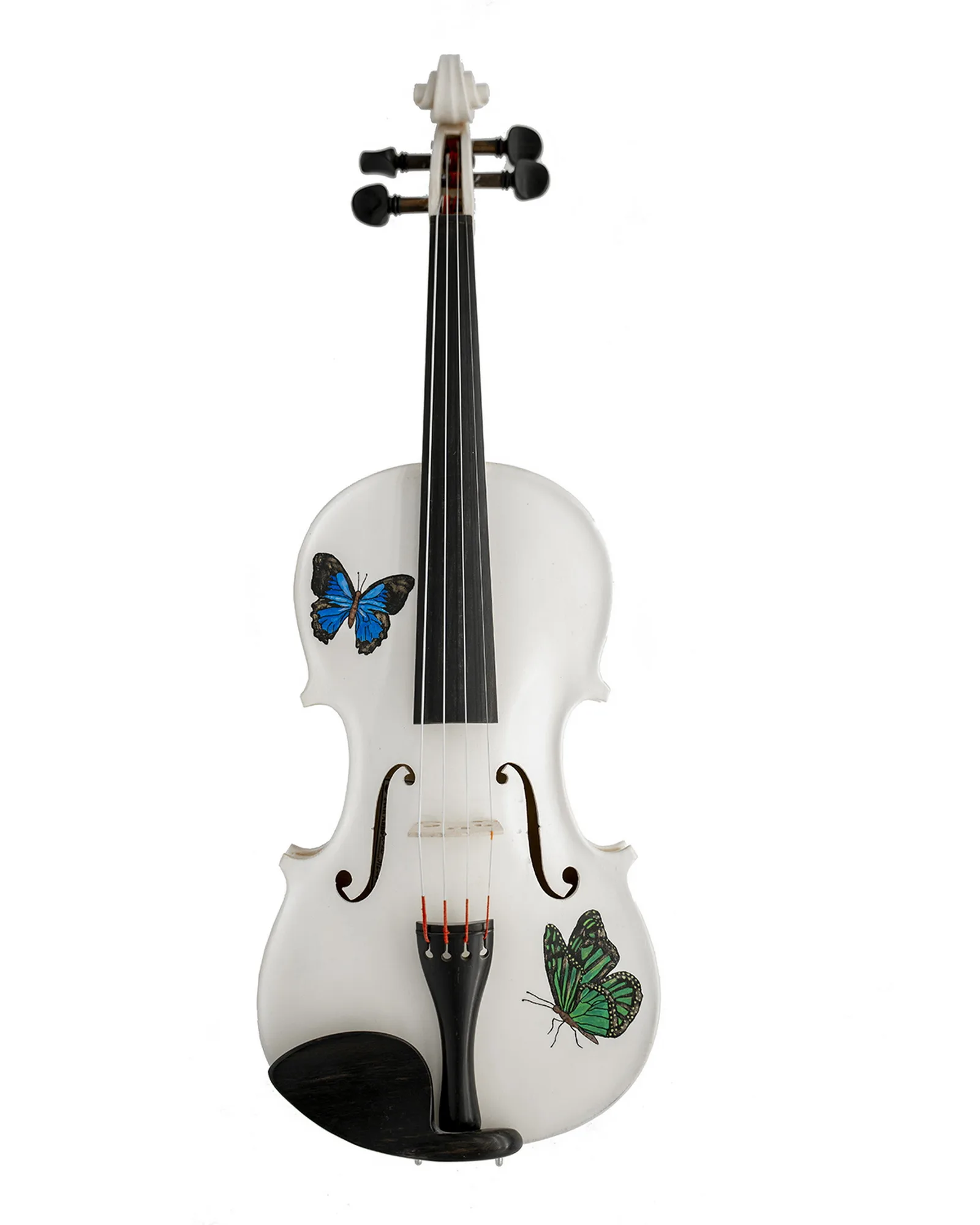 GEMS-2-WHITE5 Gliga Violin Intermediate GEMS 2 Painted Butterflies - Image 1