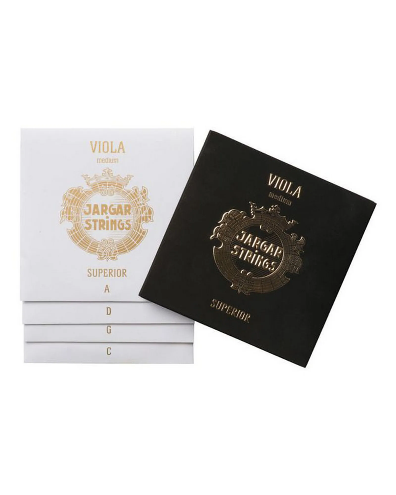 JARGAR SUPERIOR 44 VIOLA STRING SET, MEDIUM Jargar Strings Viola Superior 4/4 String Set, Medium - Image 1